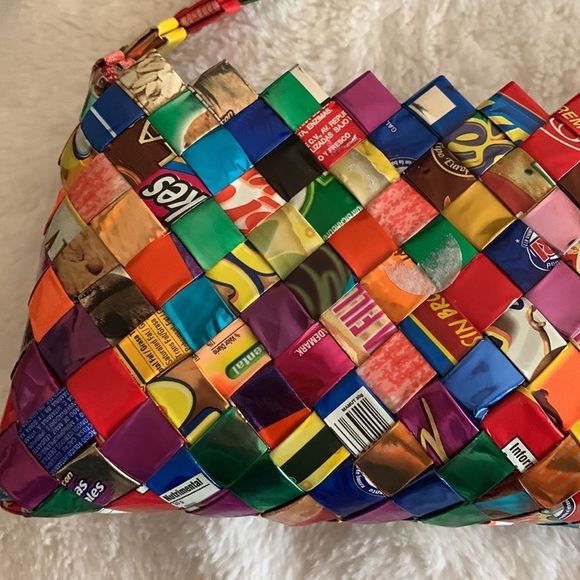 Candy and gum Wrapper Custom Handbag - Picture 5 of 6